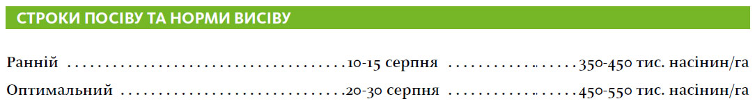 Гібрид озимий ріпак ГІБРИСЬОРФ (HYBRISURF)